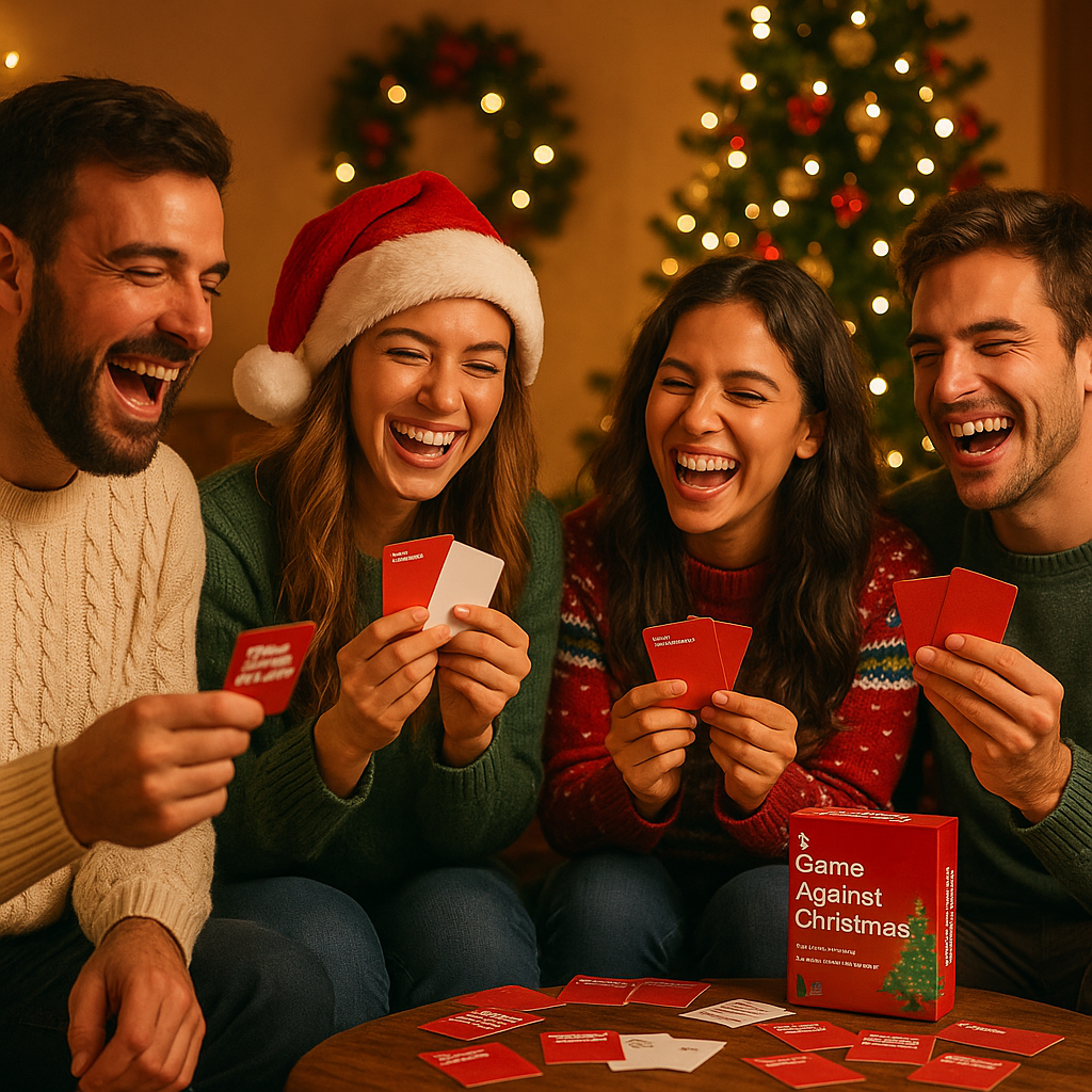 Mayhem Christmas Card Game